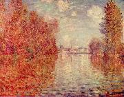 Herbst in Argenteuil Claude Monet
